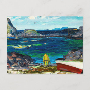 Der Hafen, Monhegan Coast, Maine, Postkarte