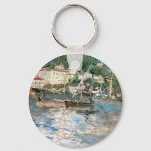 Der Hafen, Nizza von Berthe Morisot, Vintage Fine  Schlüsselanhänger