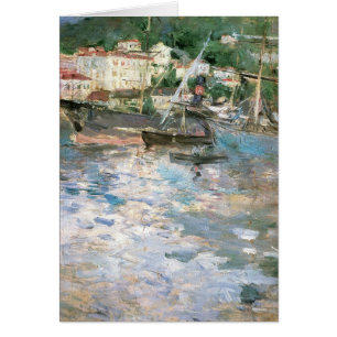 Der Hafen, Nizza von Berthe Morisot, Vintage Kunst