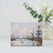 Der Hafen Postkarte (Stehend Vorderseite)