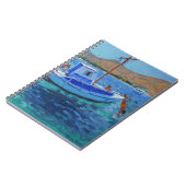 Der Hafen Tinos 2012 Notizblock (Linke Seite)