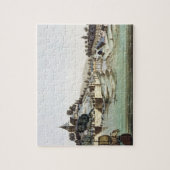 Der Hafen und die Stadt von Malakka, Malaysia, Puzzle (Vertikal)