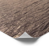 Der Hafen von Amsterdam in den Niederlanden Poster (Ecke)