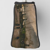 Der Hafen von Amsterdam von Vincent Gogh Golf Headcover (Rotieren 90)