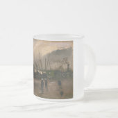 Der Hafen von Amsterdam von Vincent Gogh Mattglastasse (VorderseiteRechts)