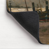 Der Hafen von Amsterdam von Vincent Gogh Mousepad (Ecke)