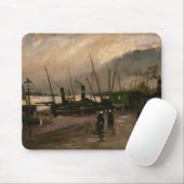 Der Hafen von Amsterdam von Vincent Gogh Mousepad (Mit Mouse)