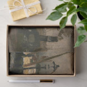 Der Hafen von Amsterdam von Vincent Gogh Seidenpapier (Geschenk)