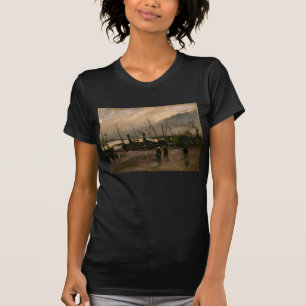 Der Hafen von Amsterdam von Vincent Gogh T-Shirt