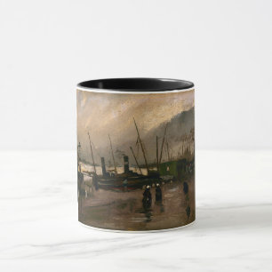 Der Hafen von Amsterdam von Vincent Gogh Tasse