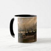 Der Hafen von Amsterdam von Vincent Gogh Tasse (Vorderseite Links)