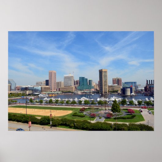 Der Hafen von Baltimore Poster (Vorne)