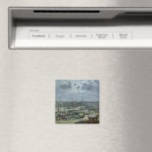Der Hafen von Bordeaux, 1874 Magnet (In Situ (Geschirrspüler))