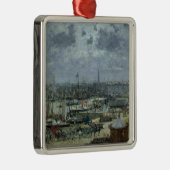 Der Hafen von Bordeaux, 1874 Silbernes Ornament (Rechts)