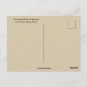 Der Hafen von Connecticut mit Blick auf die Long I Postkarte (Rückseite)