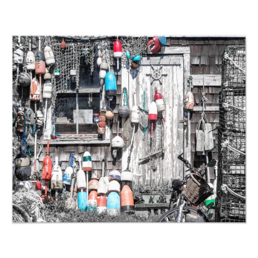 Der Hafen von Fisherman #1 (20x16) Fotodruck (Vorne)