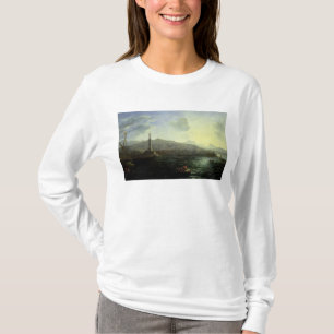 Der Hafen von Genua, Meer Ansicht T-Shirt