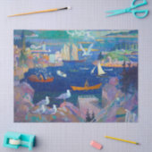 Der Hafen von Herring Gut von Newell Convers Wyeth Seidenpapier (Basteln)