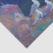 Der Hafen von Herring Gut von Newell Convers Wyeth Seidenpapier (Detail)