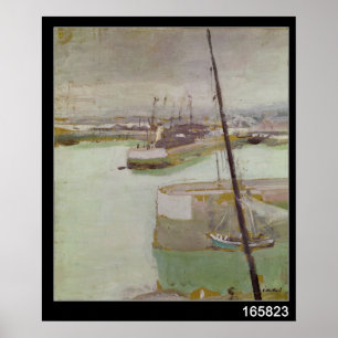 Der Hafen von Honfleur, 1919 Poster