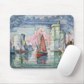 Der Hafen von La Rochelle, 1921 Mousepad (Mit Mouse)
