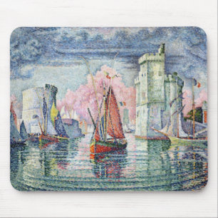 Der Hafen von La Rochelle, 1921 Mousepad