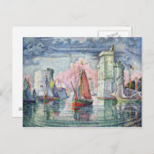 Der Hafen von La Rochelle, 1921 Postkarte (Vorne/Hinten)