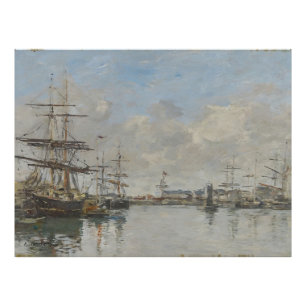 Der Hafen von Le Havre (ca. 1885-90) Fotodruck