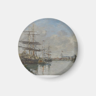 Der Hafen von Le Havre (ca. 1885–90) Magnet