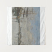 Der Hafen von Le Havre (ca. 1885-90) Wandteppich (Vorderseite (Horizontal))