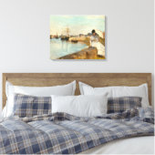 Der Hafen von Lorient bei Berthe Morisot Leinwanddruck (Insitu (Schlafzimmer))