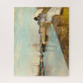 Der Hafen von Lorient bei Berthe Morisot Puzzle (Vertikal)