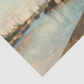 Der Hafen von Lorient bei Berthe Morisot Seidenpapier (Ausschnitt)