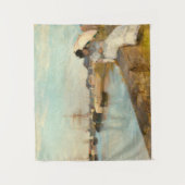 Der Hafen von Lorient bei Berthe Morisot Wandteppich (Vorderseite)