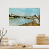 Der Hafen von Lorient Poster (Küche)