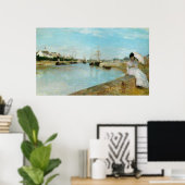 Der Hafen von Lorient Poster (Heimbüro)