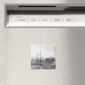 Der Hafen von New Orleans Magnet (In Situ (Geschirrspüler))