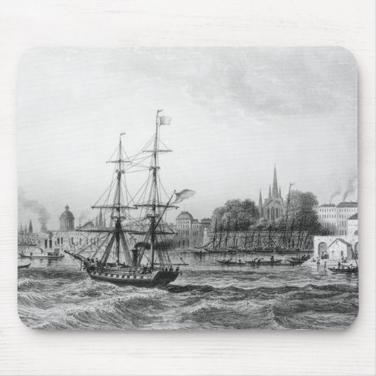 Der Hafen von New Orleans Mousepad (Vorne)