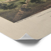 Der Hafen von New York aus der Batterie Poster (Ecke)