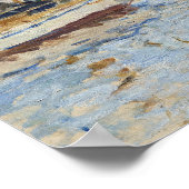 Der Hafen von Nizza | Berthe Morisot Poster (Ecke)