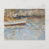 Der Hafen von Nizza | Berthe Morisot Postkarte (Vorderseite)