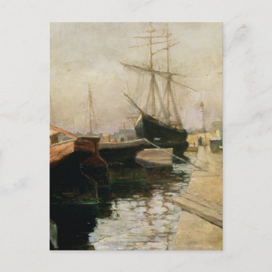 Der Hafen von Odessa, 1900 Postkarte (Vorderseite)