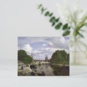 Der Hafen von Quimper, 1857 Postkarte (Stehend Vorderseite)