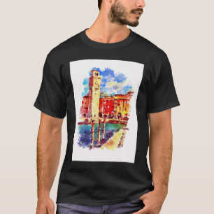 Der Hafen von Riva del Garda T-Shirt