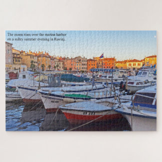 Der Hafen von Rovinj Kroatien Groß Puzzle