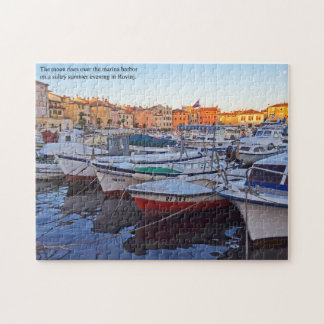 Der Hafen von Rovinj Kroatien Puzzle