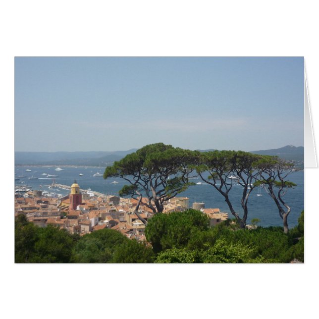 Der Hafen von Saint-Tropez (Vorderseite (Horizontal))