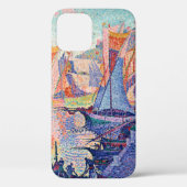 Der Hafen von Saint-Tropez, Signac Case-Mate iPhone Hülle (Rückseite)