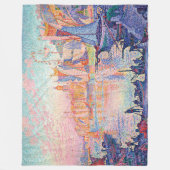 Der Hafen von Saint-Tropez, Signac Fleecedecke (Vorderseite)