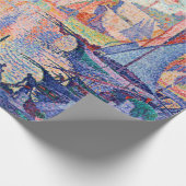 Der Hafen von Saint-Tropez, Signac Geschenkpapier (Ecke)